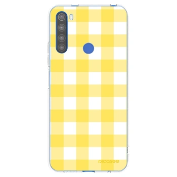 Picasee Xiaomi Redmi Note 8T Hülle - Transparentes Silikon - Gride lemon