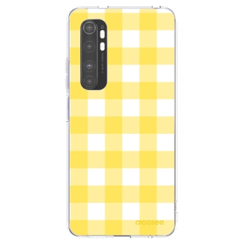Picasee Xiaomi Mi Note 10 Lite Hülle - Transparentes Silikon - Gride lemon