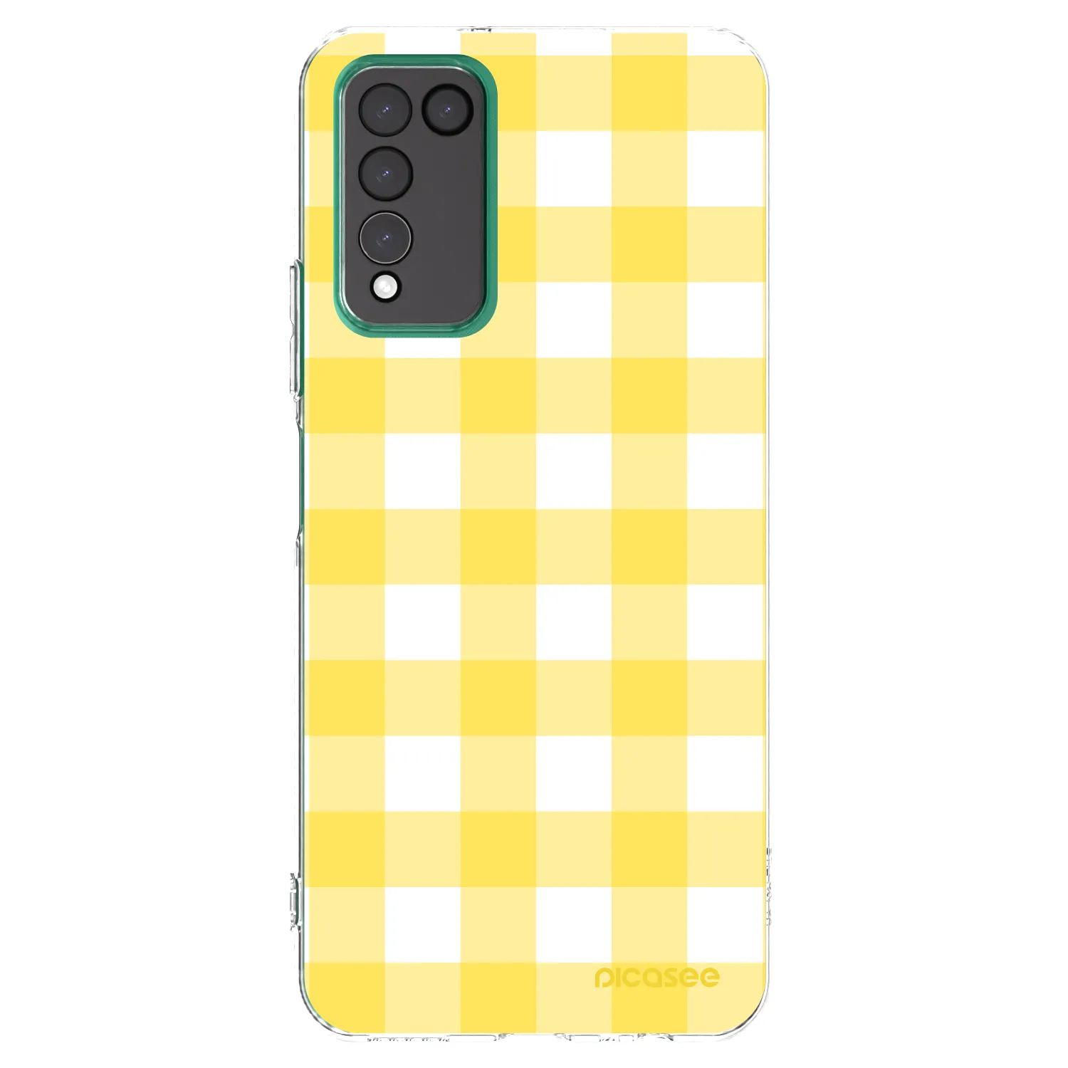 Picasee Honor 10X Lite Hülle - Transparentes Silikon - Gride lemon