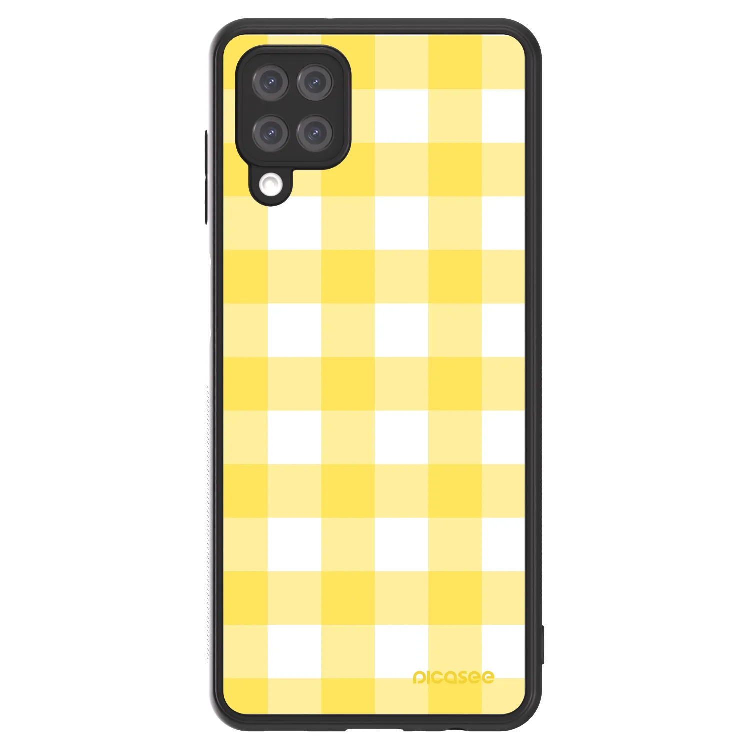 Picasee ULTIMATE CASE für Samsung Galaxy A12 A125F - Gride lemon