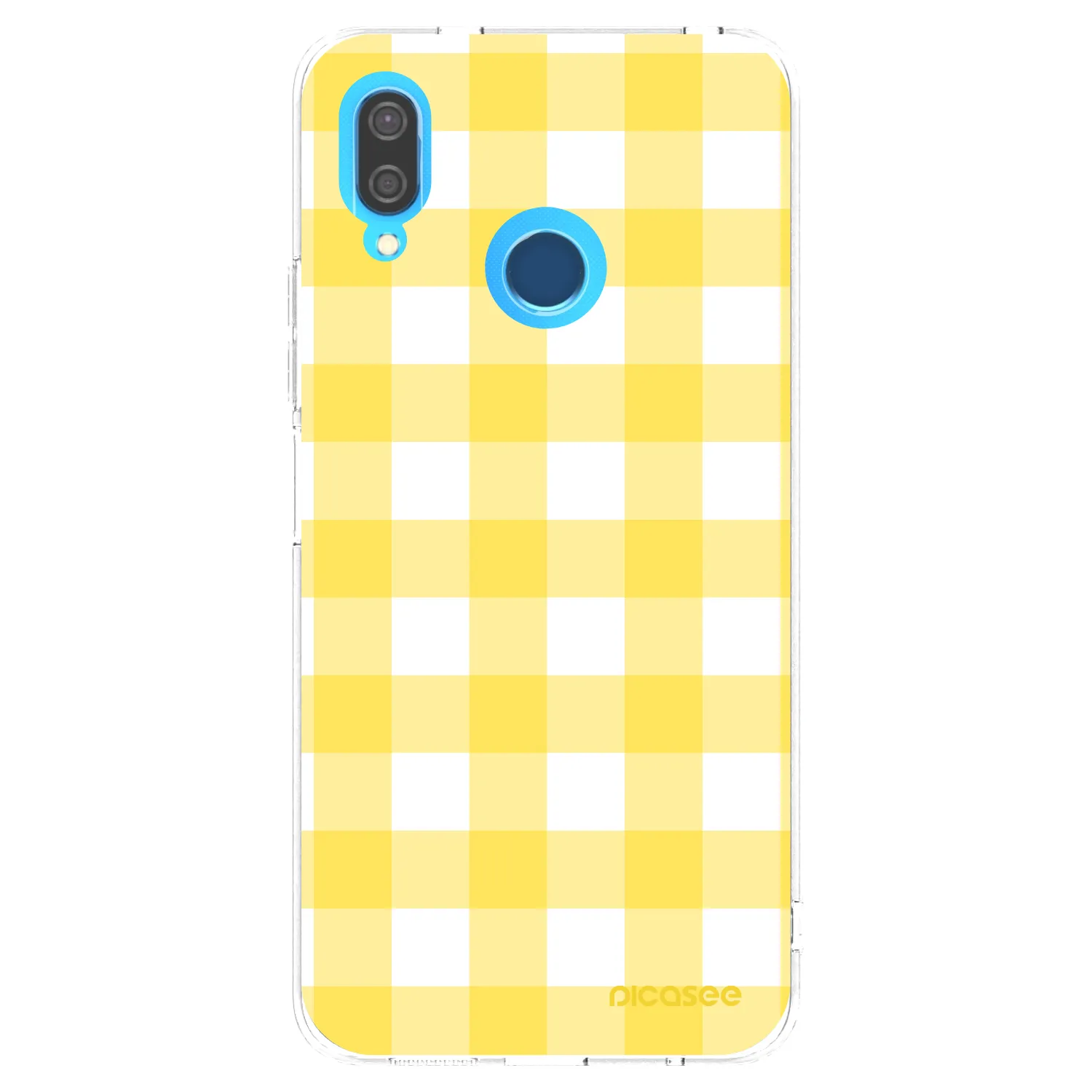 Picasee Huawei P20 Lite Hülle - Transparentes Silikon - Gride lemon