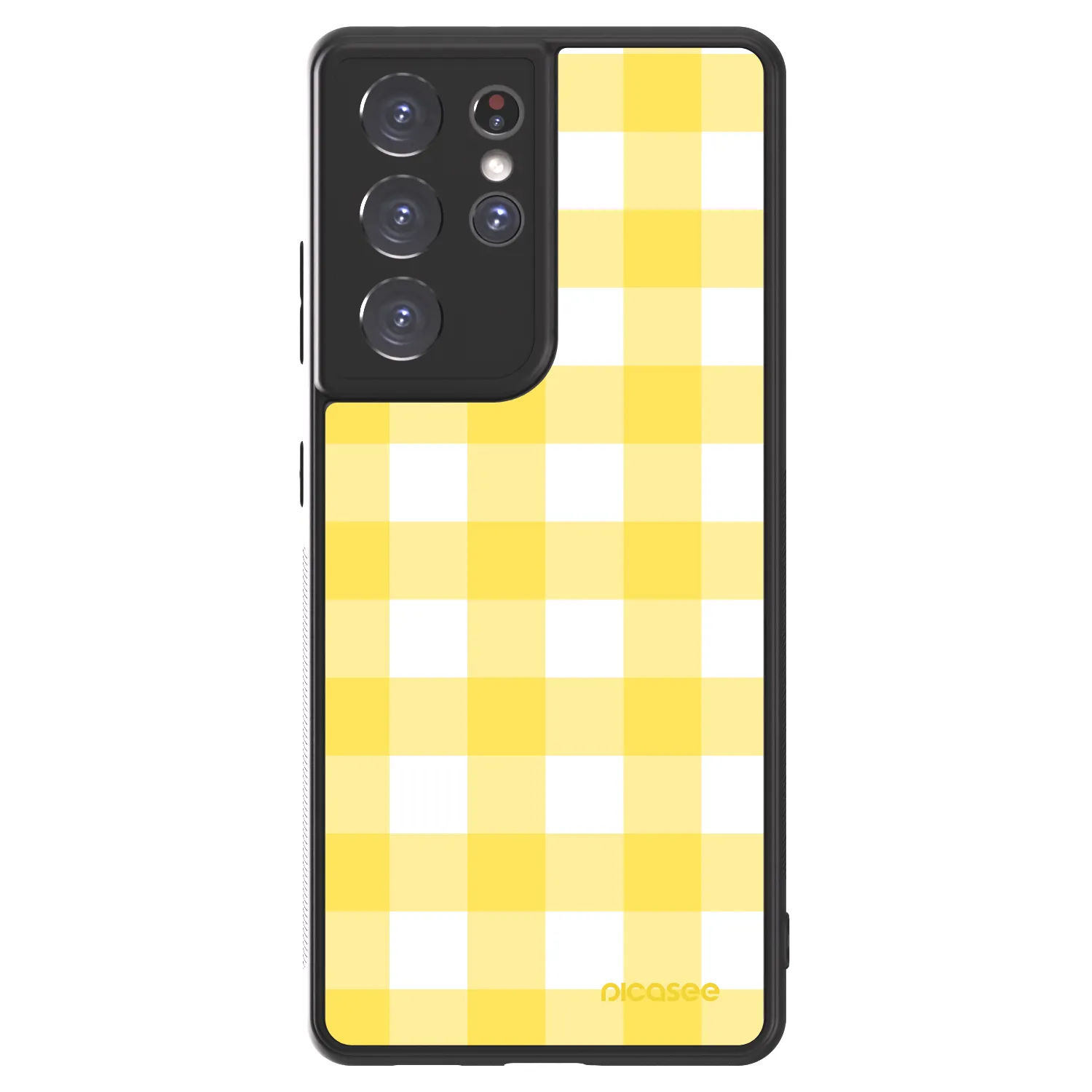 Picasee ULTIMATE CASE für Samsung Galaxy S21 Ultra 5G G998B - Gride lemon