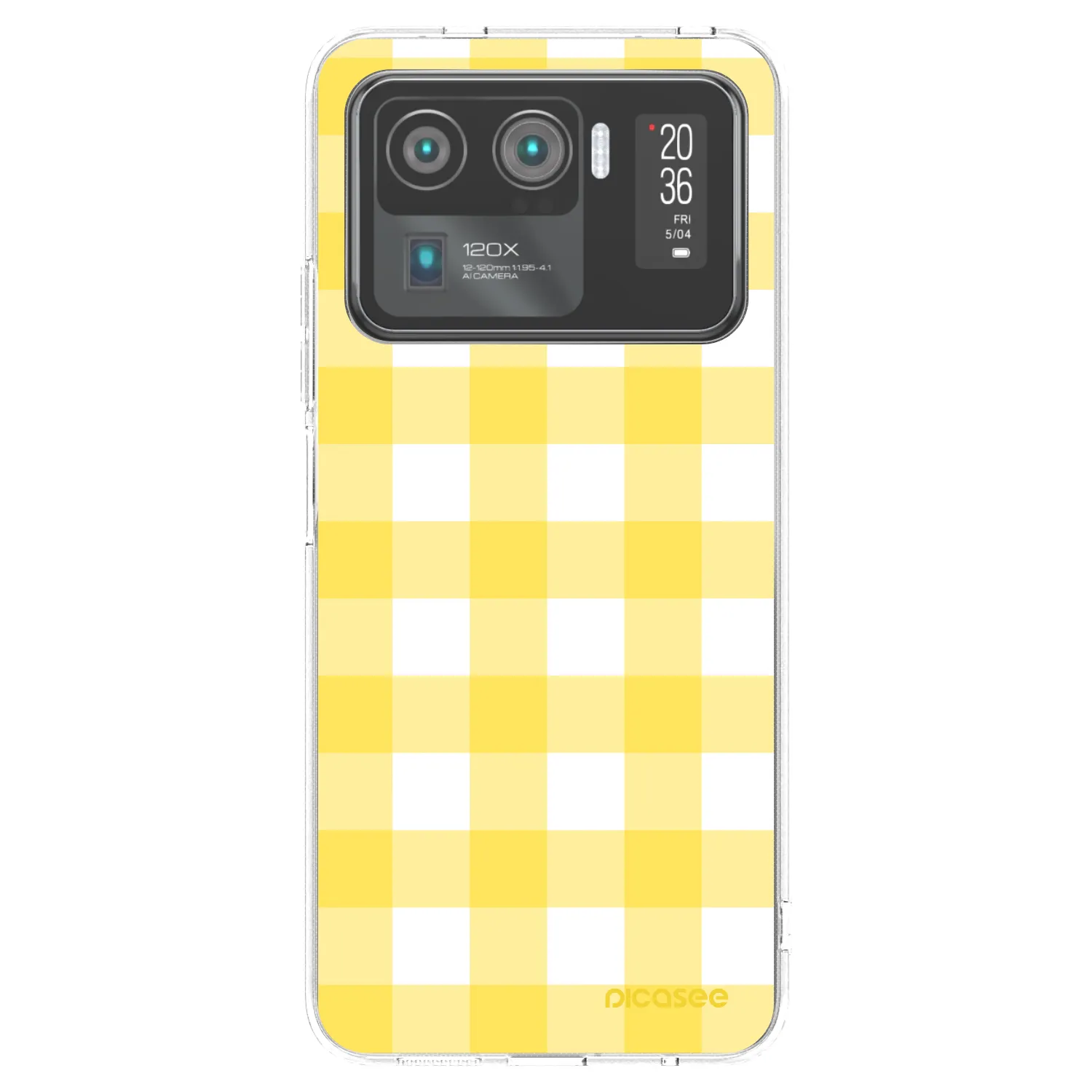 Picasee Xiaomi Mi 11 Ultra Hülle - Transparentes Silikon - Gride lemon