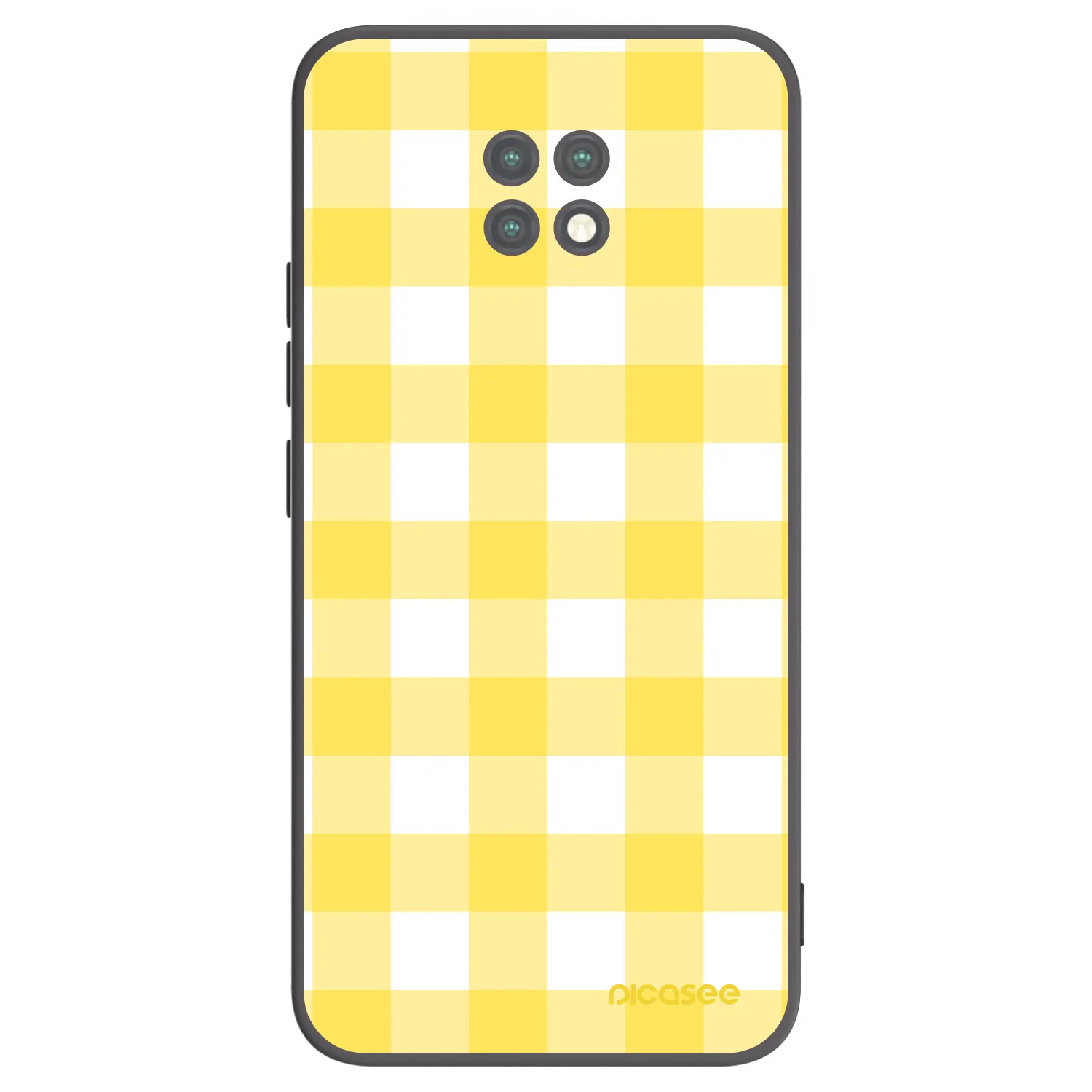Picasee Xiaomi Redmi Note 9T Hülle - Schwarzes Silikon - Gride lemon