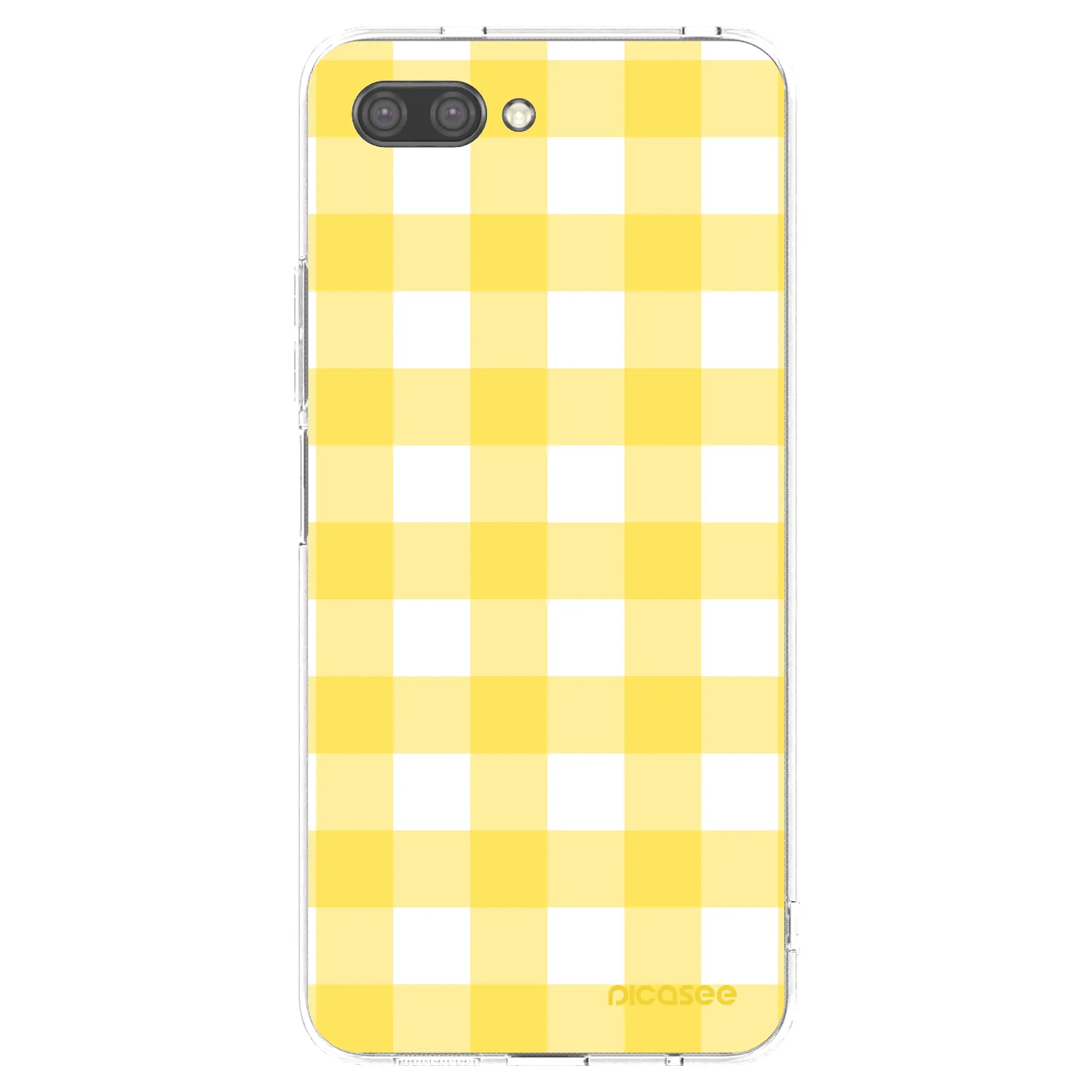 Picasee Honor 10 Hülle - Transparentes Silikon - Gride lemon