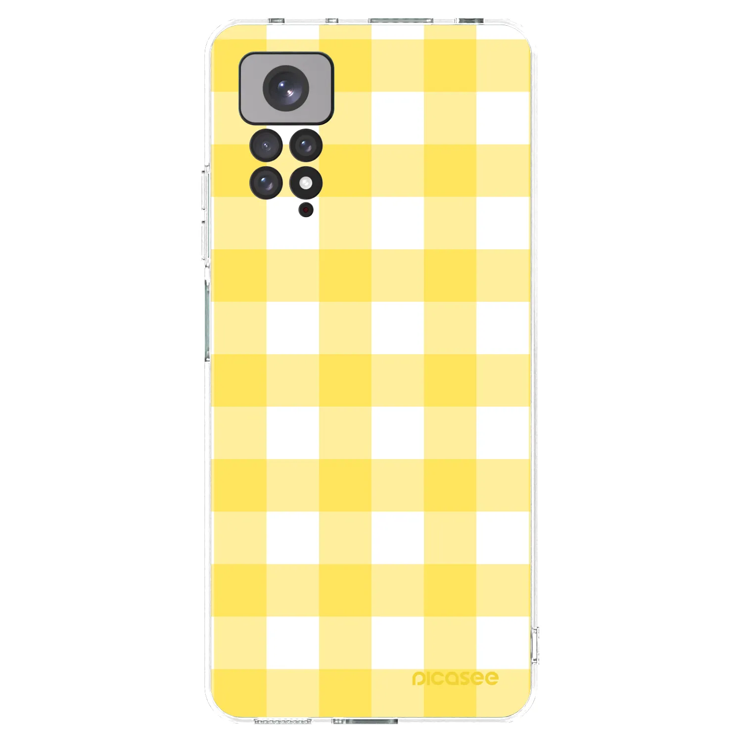 Picasee Xiaomi Redmi Note 11S 4G Hülle - Transparentes Silikon - Gride lemon