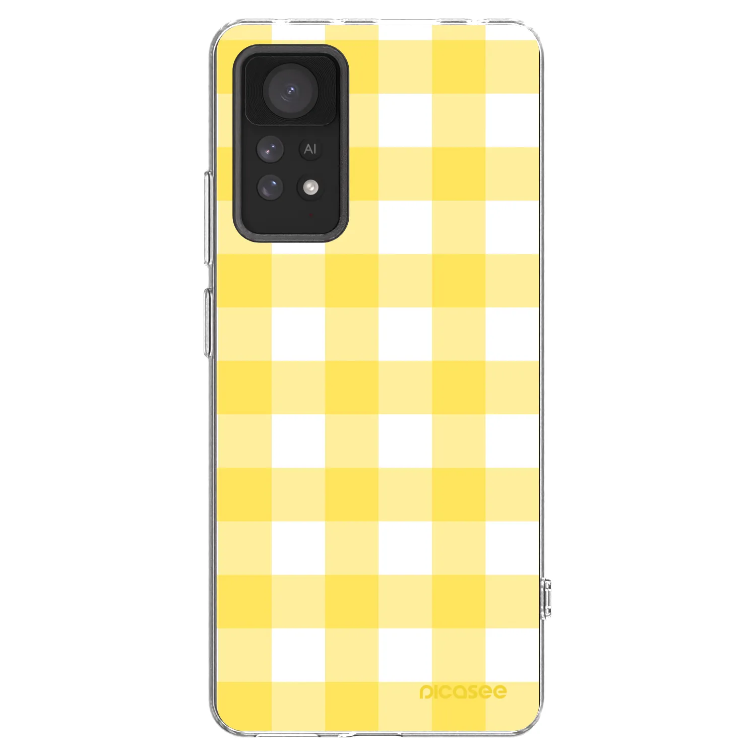 Picasee Xiaomi Redmi Note 11 Pro Hülle - Transparentes Silikon - Gride lemon