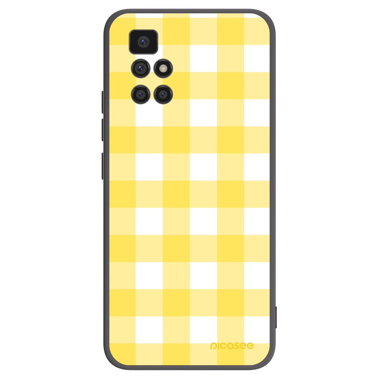 Picasee Xiaomi Redmi 10 (2022) Hülle - Schwarzes Silikon - Gride lemon
