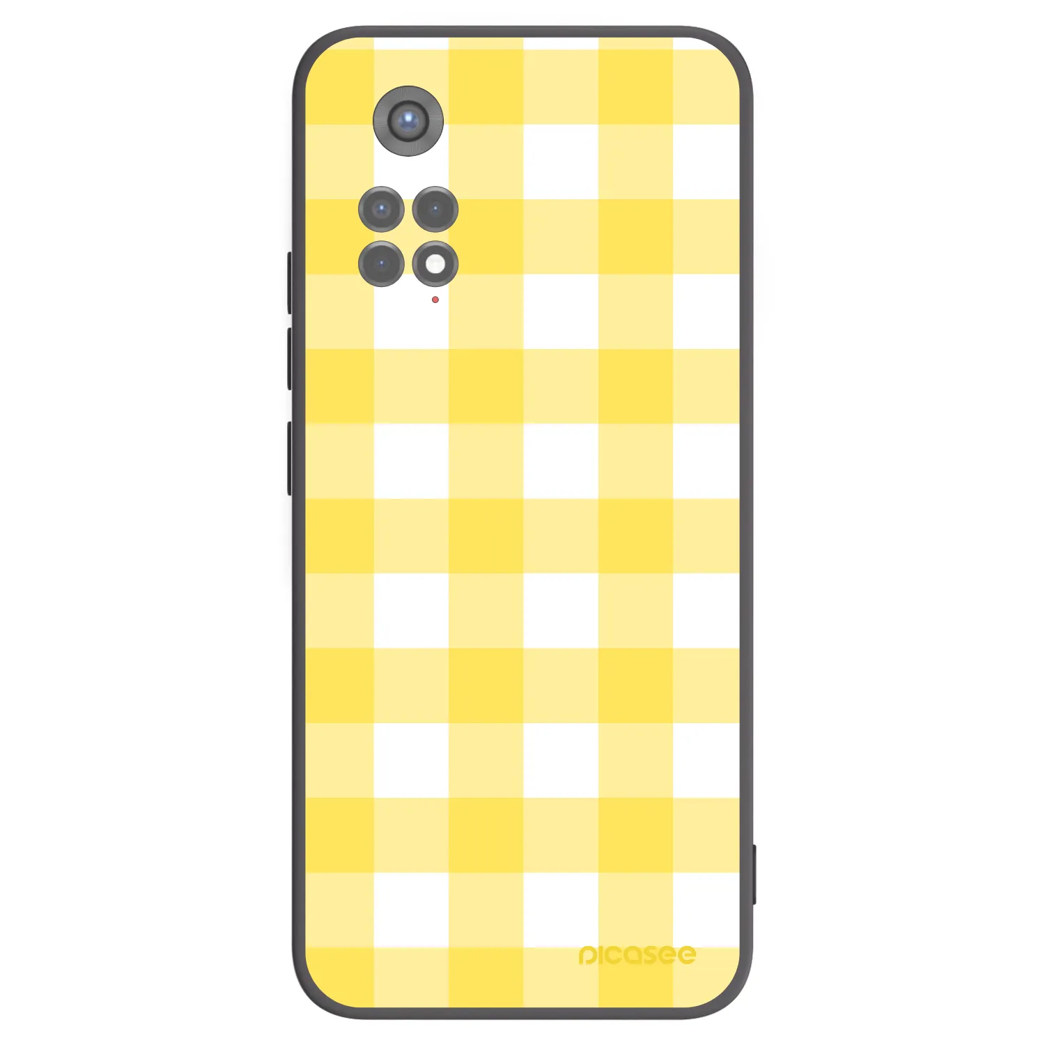 Picasee Xiaomi Redmi Note 11S 5G Hülle - Schwarzes Silikon - Gride lemon