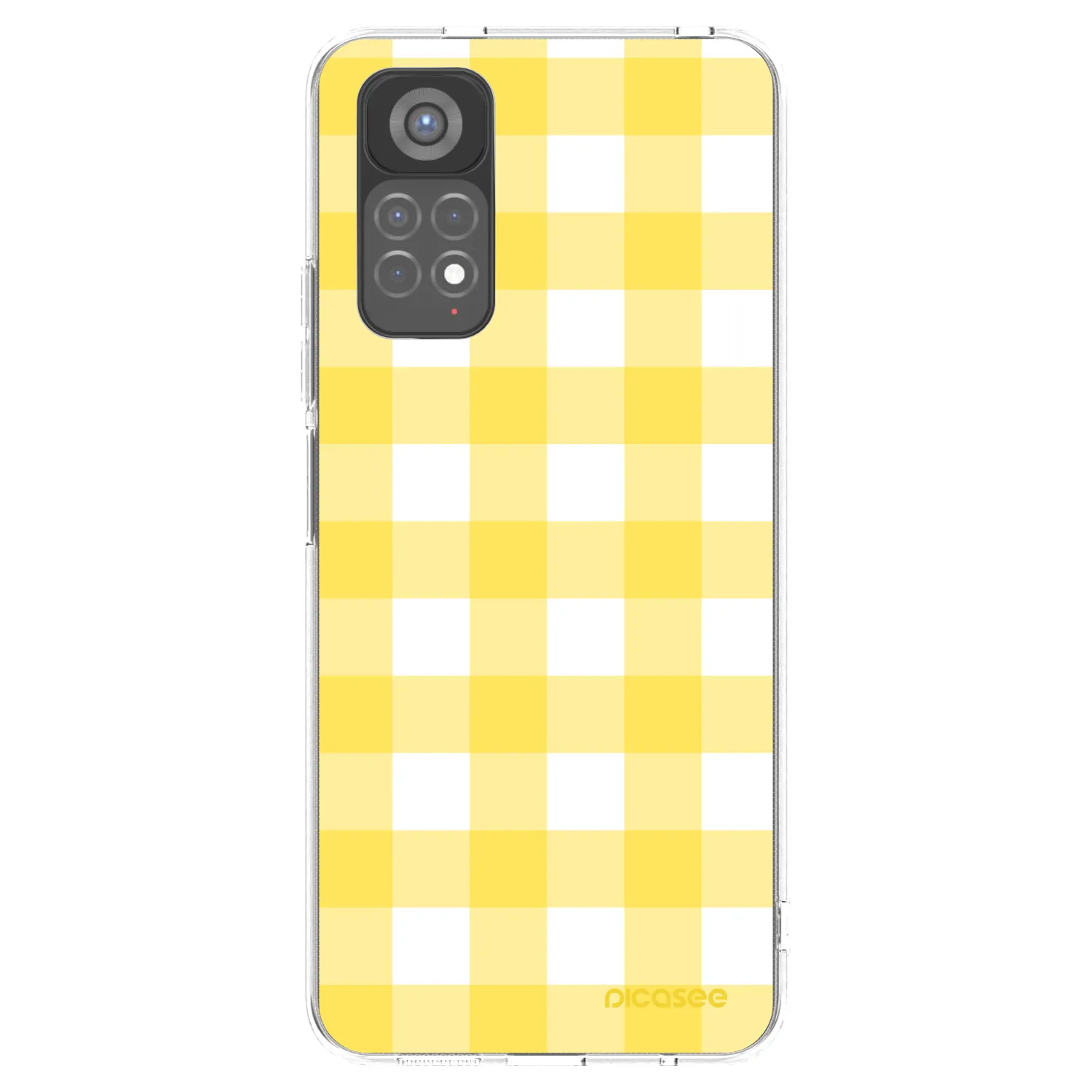 Picasee Xiaomi Redmi Note 11S 5G Hülle - Transparentes Silikon - Gride lemon