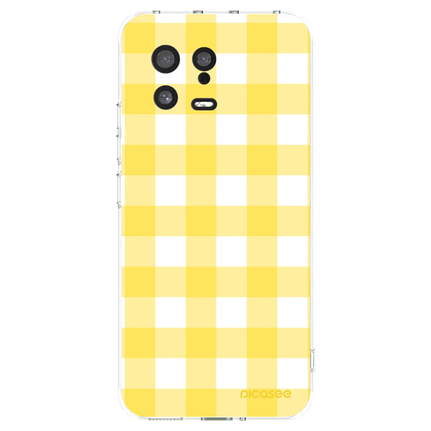 Picasee Xiaomi 13 Hülle - Transparentes Silikon - Gride lemon