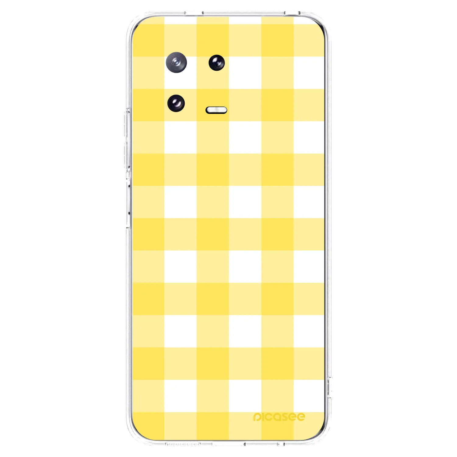 Picasee Xiaomi 13 Pro Hülle - Transparentes Silikon - Gride lemon
