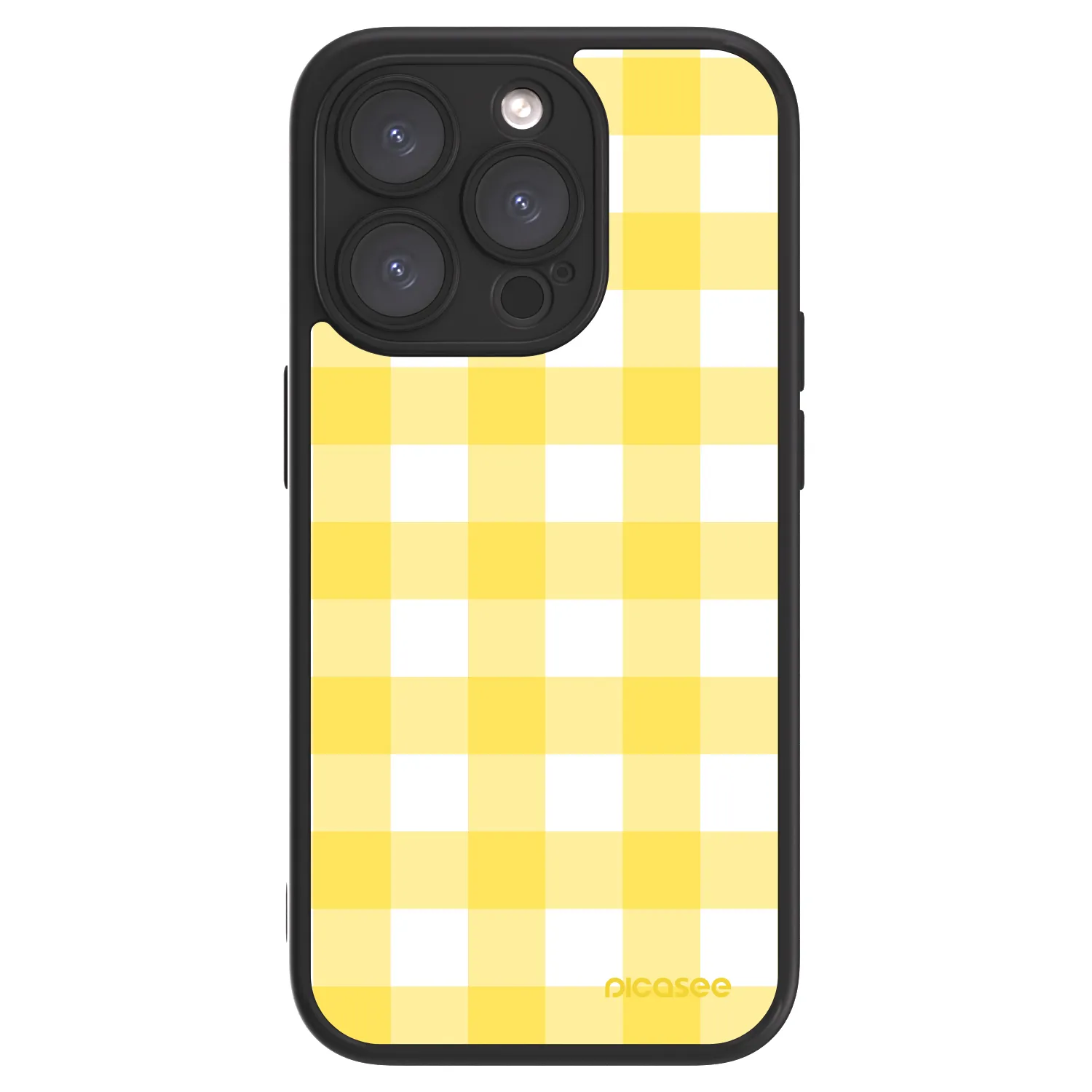 Picasee ULTIMATE CASE MagSafe für Apple iPhone 15 Pro - Gride lemon