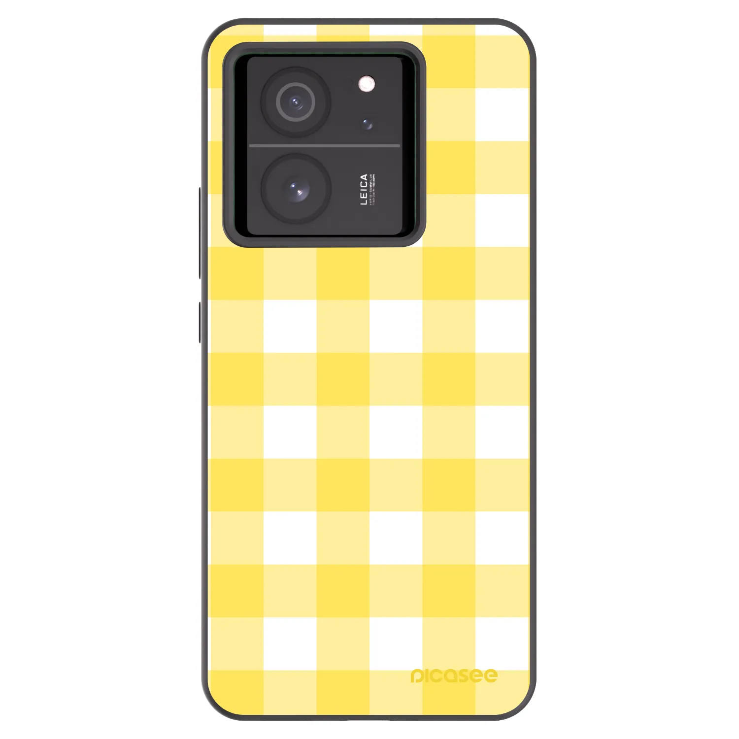 Picasee Xiaomi 13T Pro Hülle - Schwarzes Silikon - Gride lemon