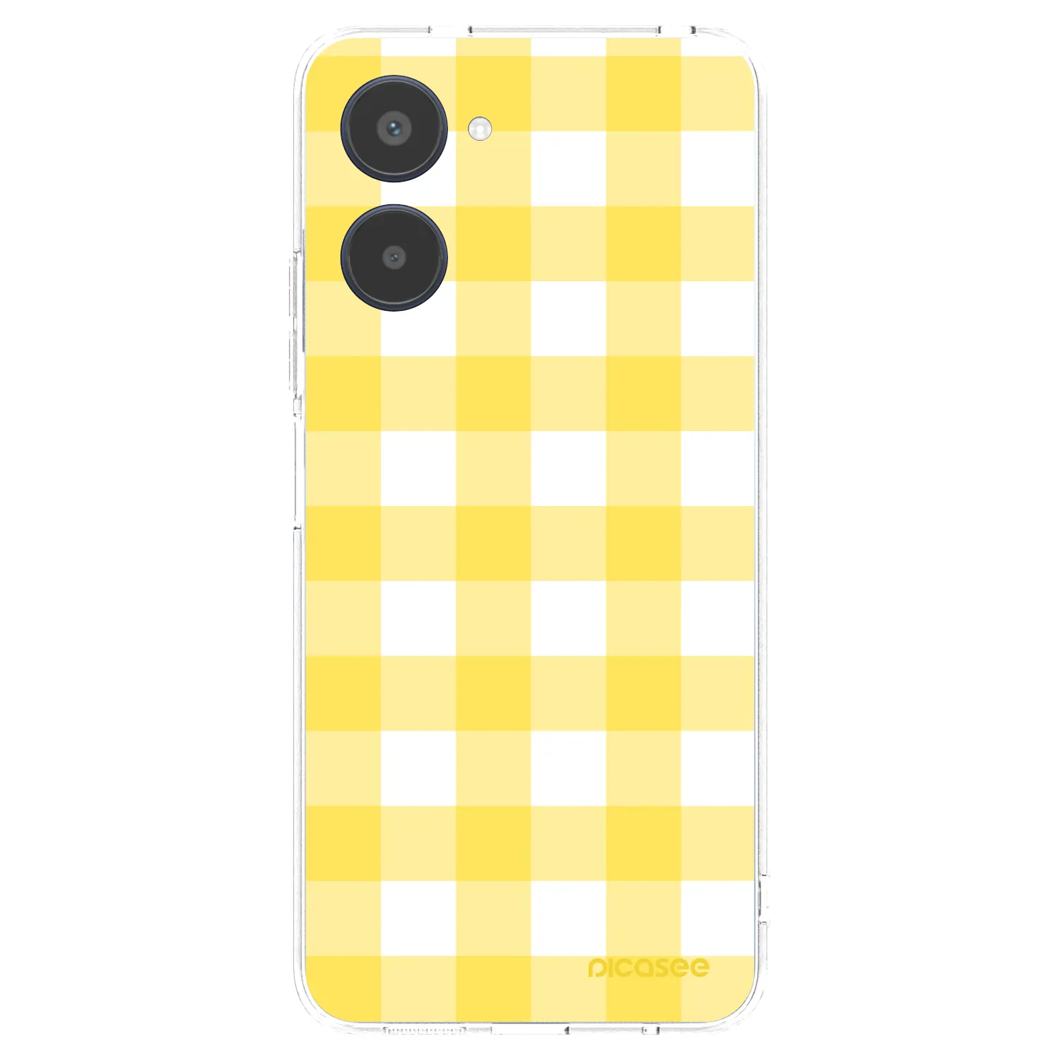 Picasee Realme 10 4G Hülle - Transparentes Silikon - Gride lemon