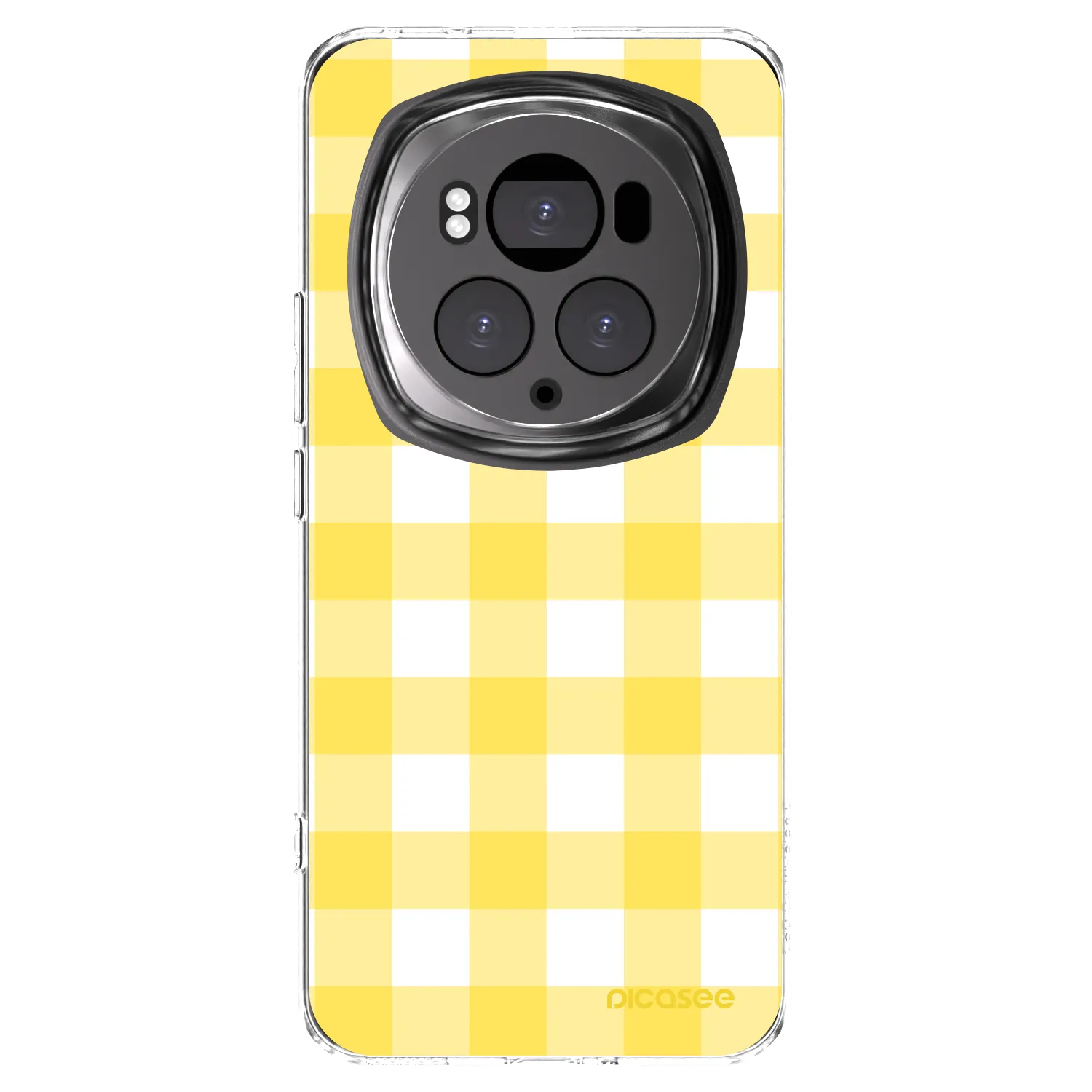 Picasee Honor Magic6 Pro Hülle - Transparentes Silikon - Gride lemon