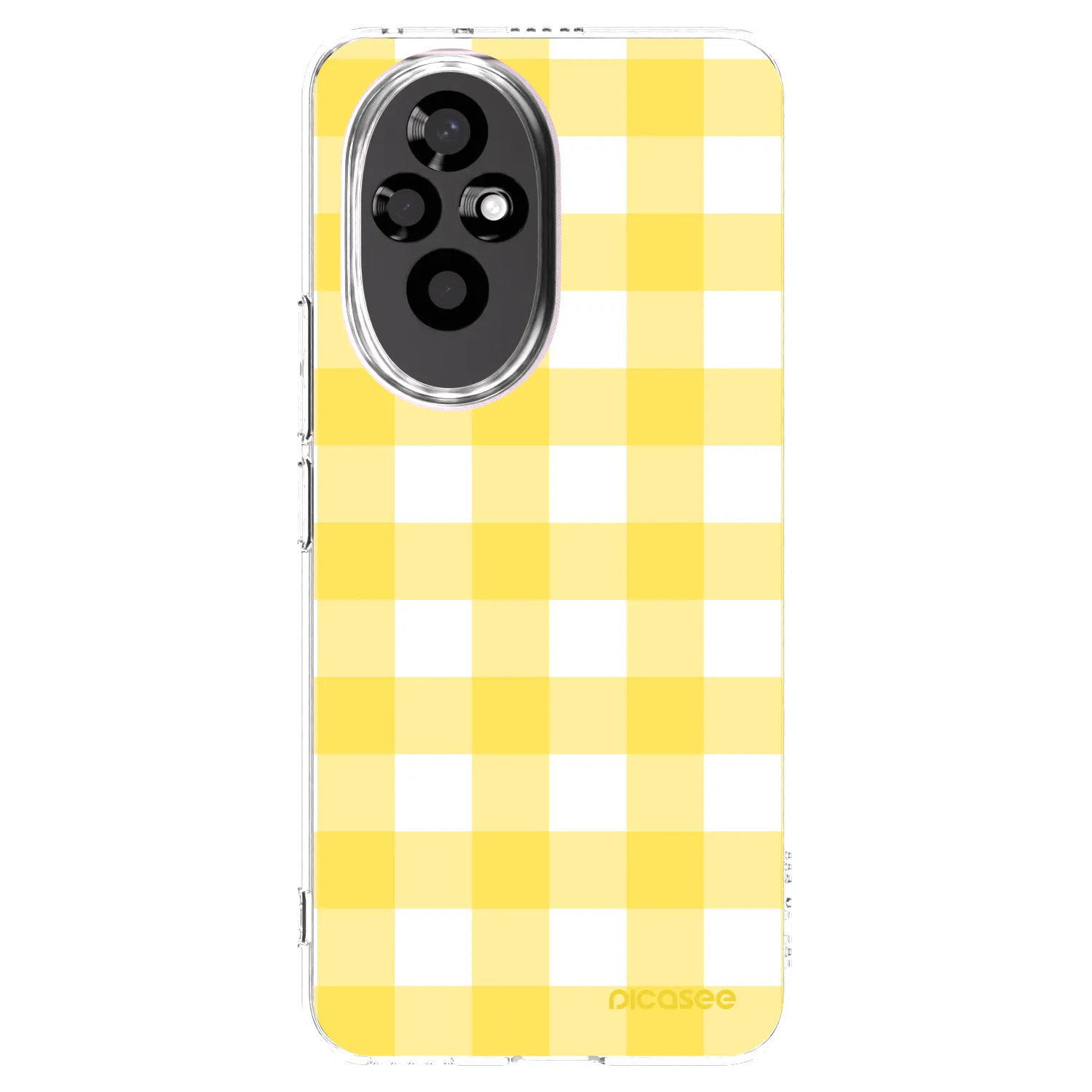 Picasee Honor 200 Pro 5G Hülle - Transparentes Silikon - Gride lemon