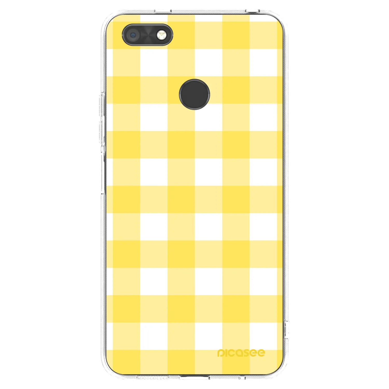 Picasee Huawei P9 Lite Mini Hülle - Transparentes Silikon - Gride lemon