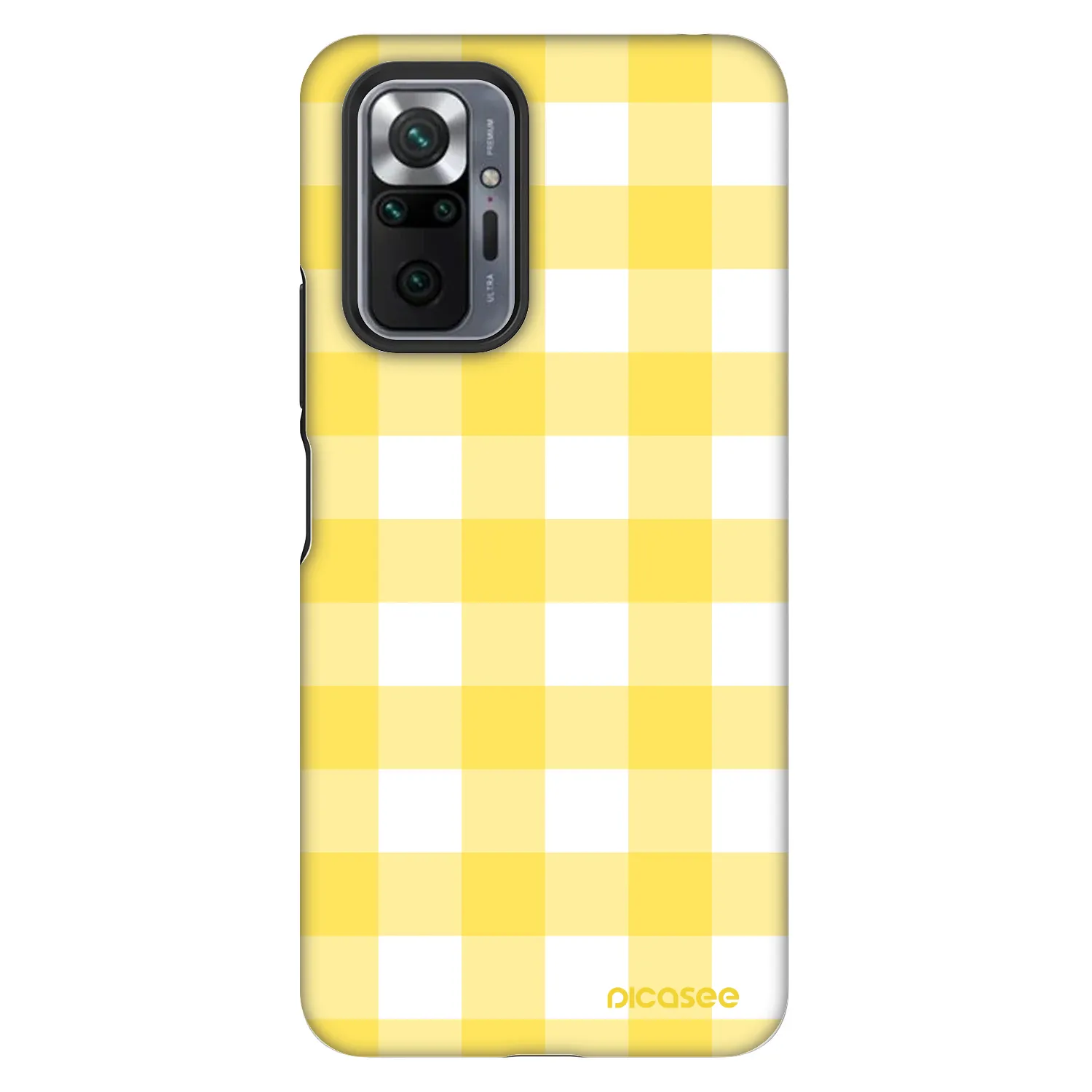 Picasee Fashion Case für Xiaomi Redmi Note 10 Pro - Gride lemon