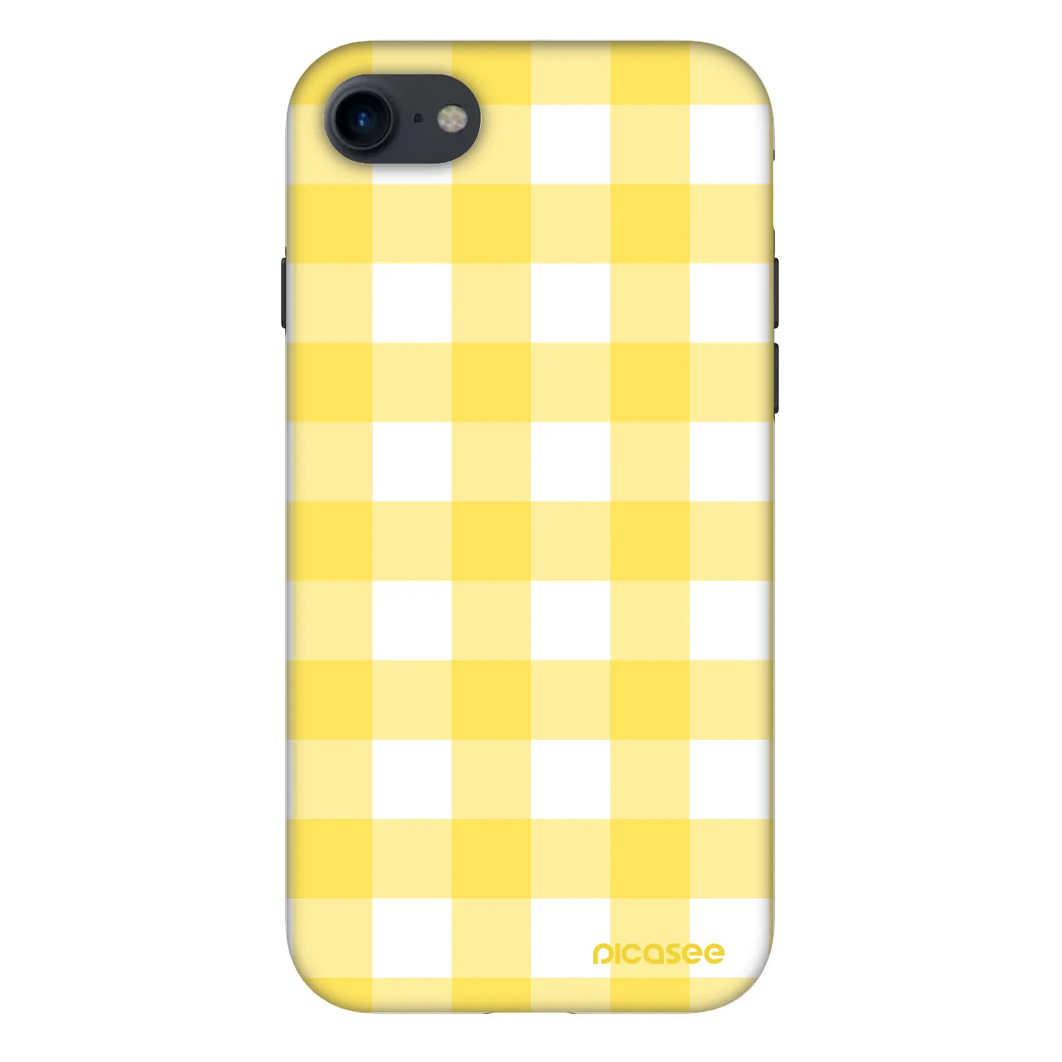 Picasee Fashion Case für Apple iPhone SE 2022 - Gride lemon