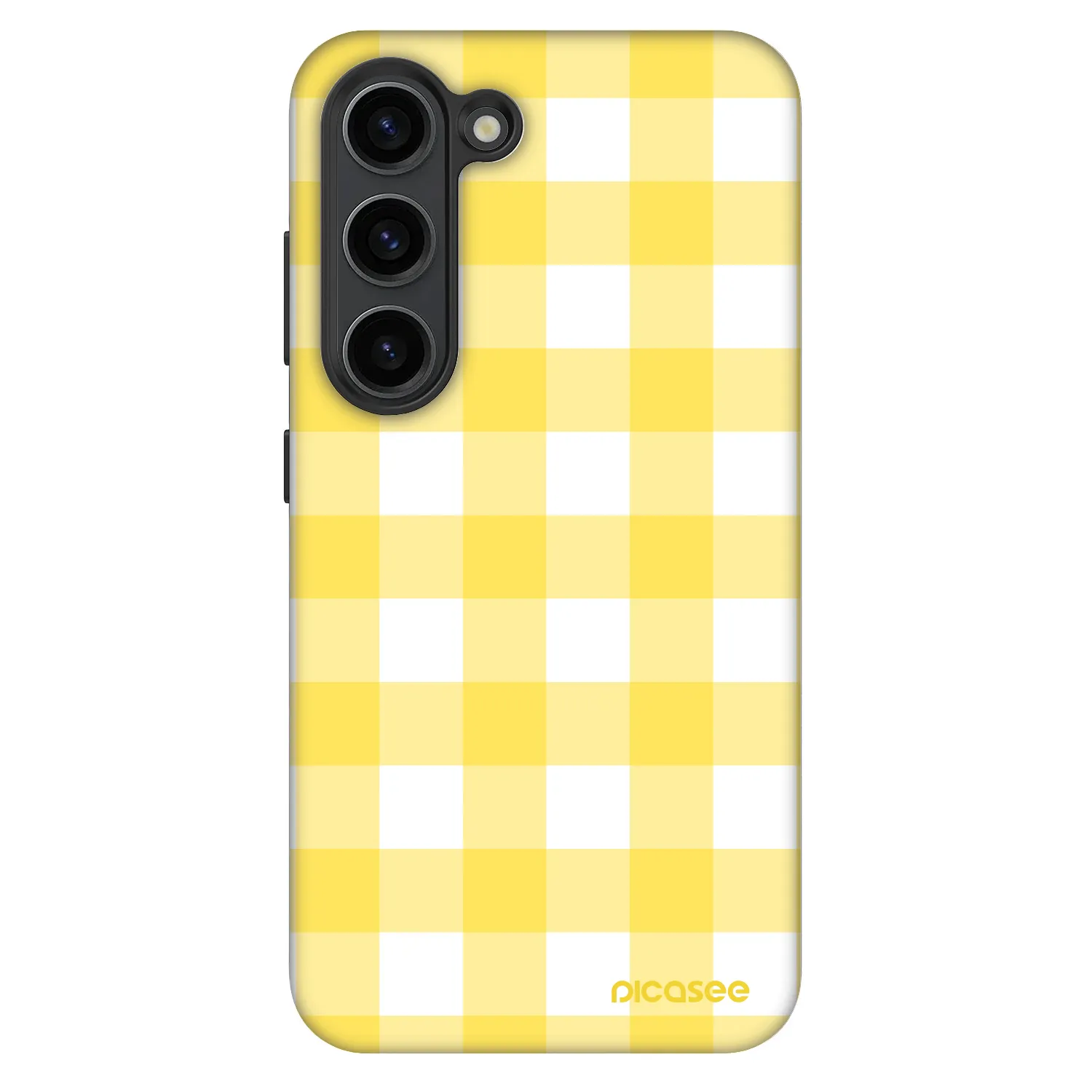 Picasee Fashion Case für Samsung Galaxy S23+ 5G - Gride lemon