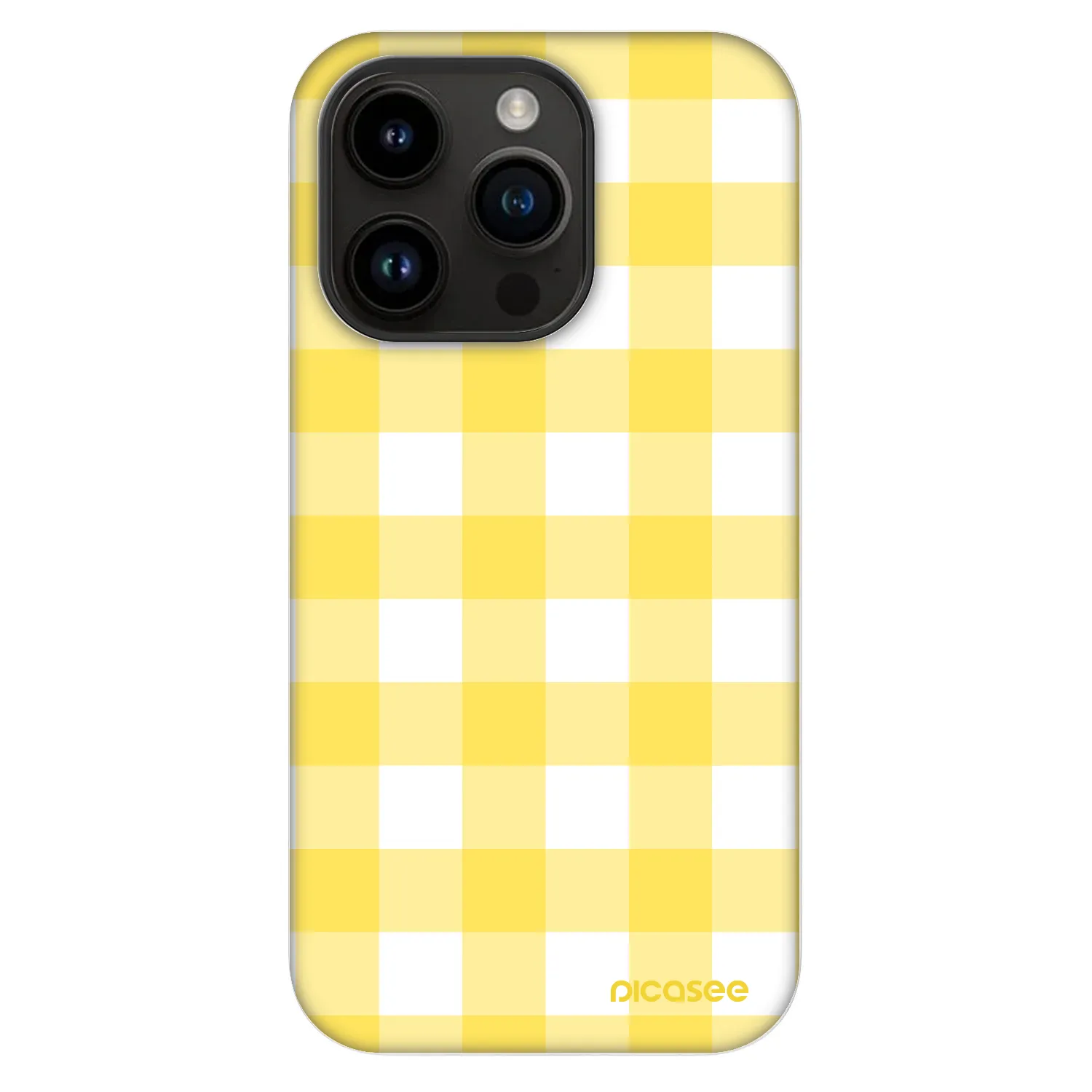 Picasee Fashion Case MagSafe für Apple iPhone 14 Pro - Gride lemon