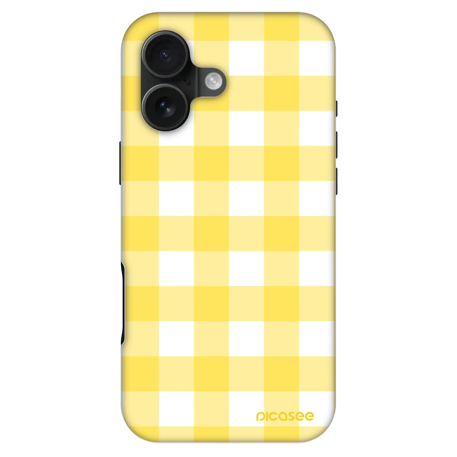 Picasee Fashion Case MagSafe für Apple iPhone 16 - Gride lemon
