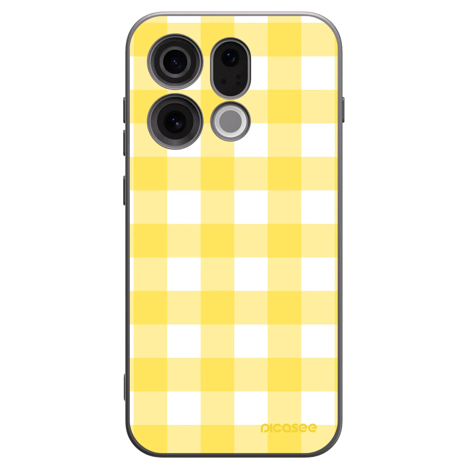 Picasee OPPO Find X9 Hülle - Schwarzes Silikon - Gride lemon