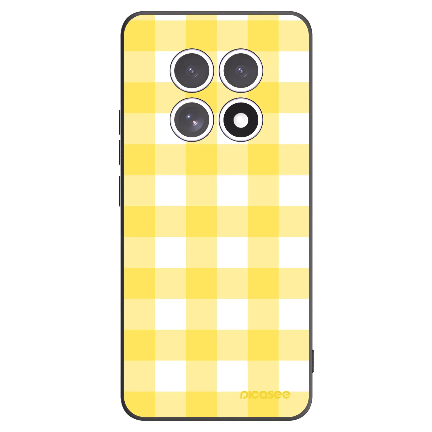 Picasee Xiaomi Redmi Note 15 5G Hülle - Schwarzes Silikon - Gride lemon