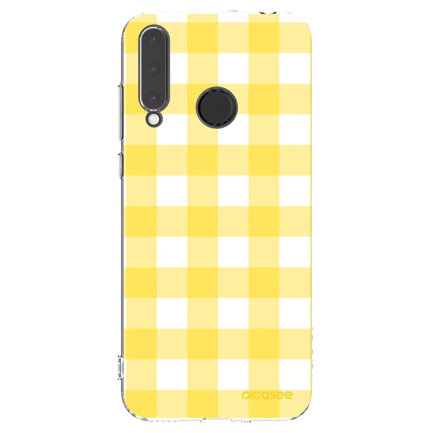 Picasee Honor 20 Lite Hülle - Transparentes Silikon - Gride lemon