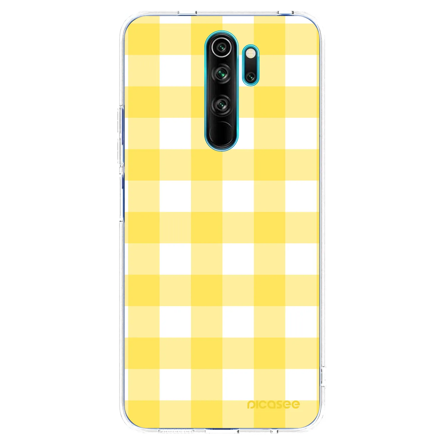 Picasee Xiaomi Redmi Note 8 Pro Hülle - Transparentes Silikon - Gride lemon