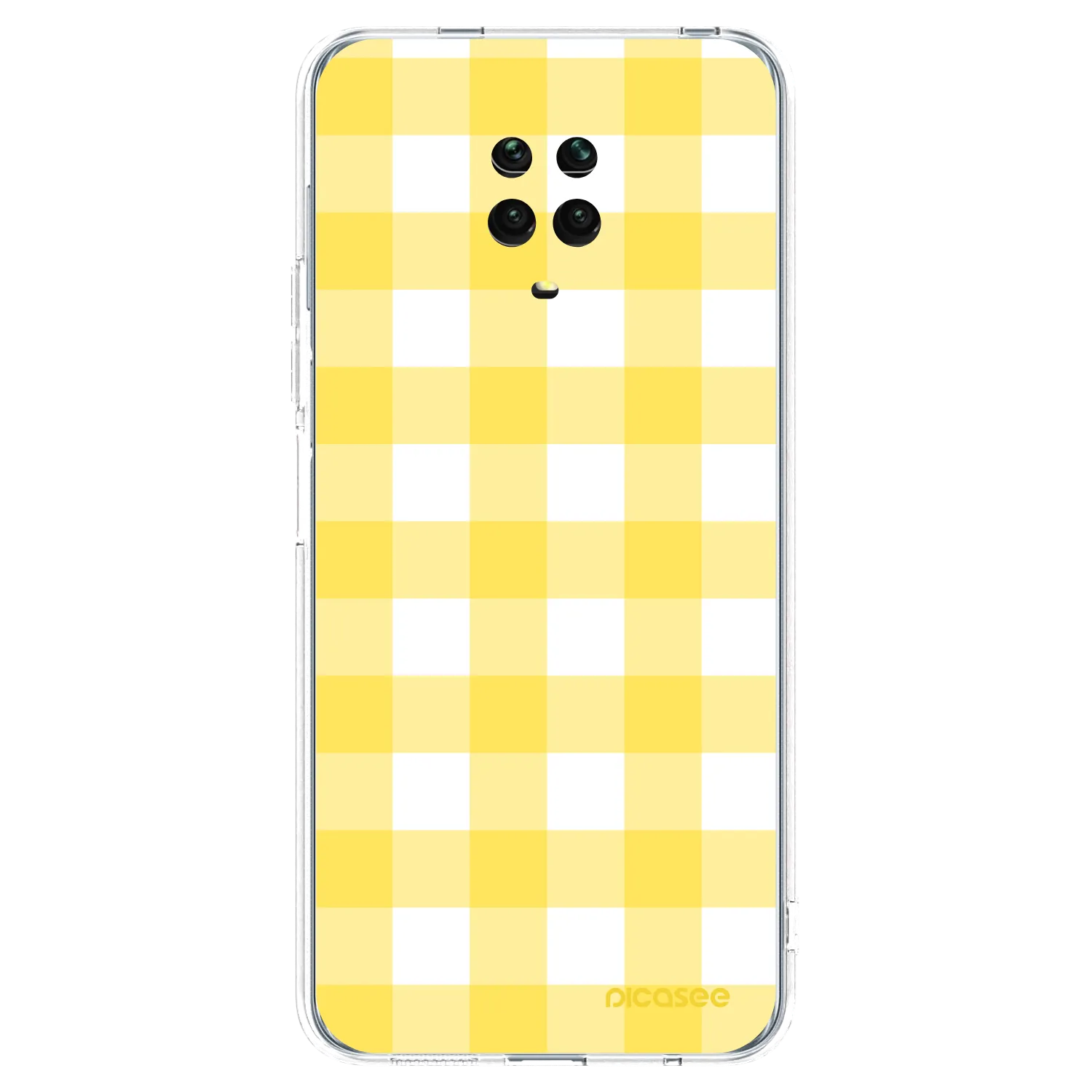 Picasee Xiaomi Redmi Note 9 Pro Hülle - Transparentes Silikon - Gride lemon
