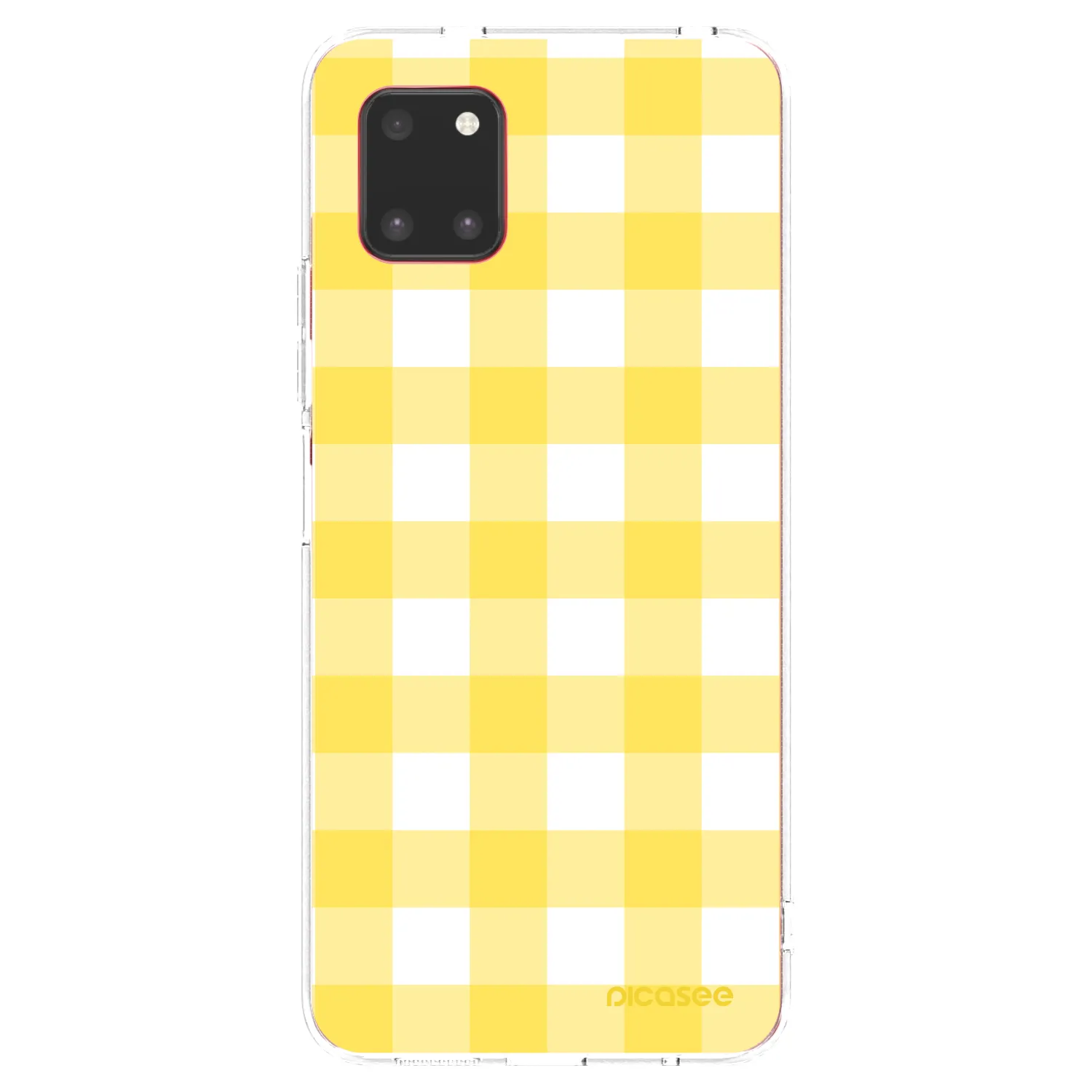 Picasee Samsung Galaxy Note 10 Lite N770F Hülle - Transparentes Silikon - Gride lemon