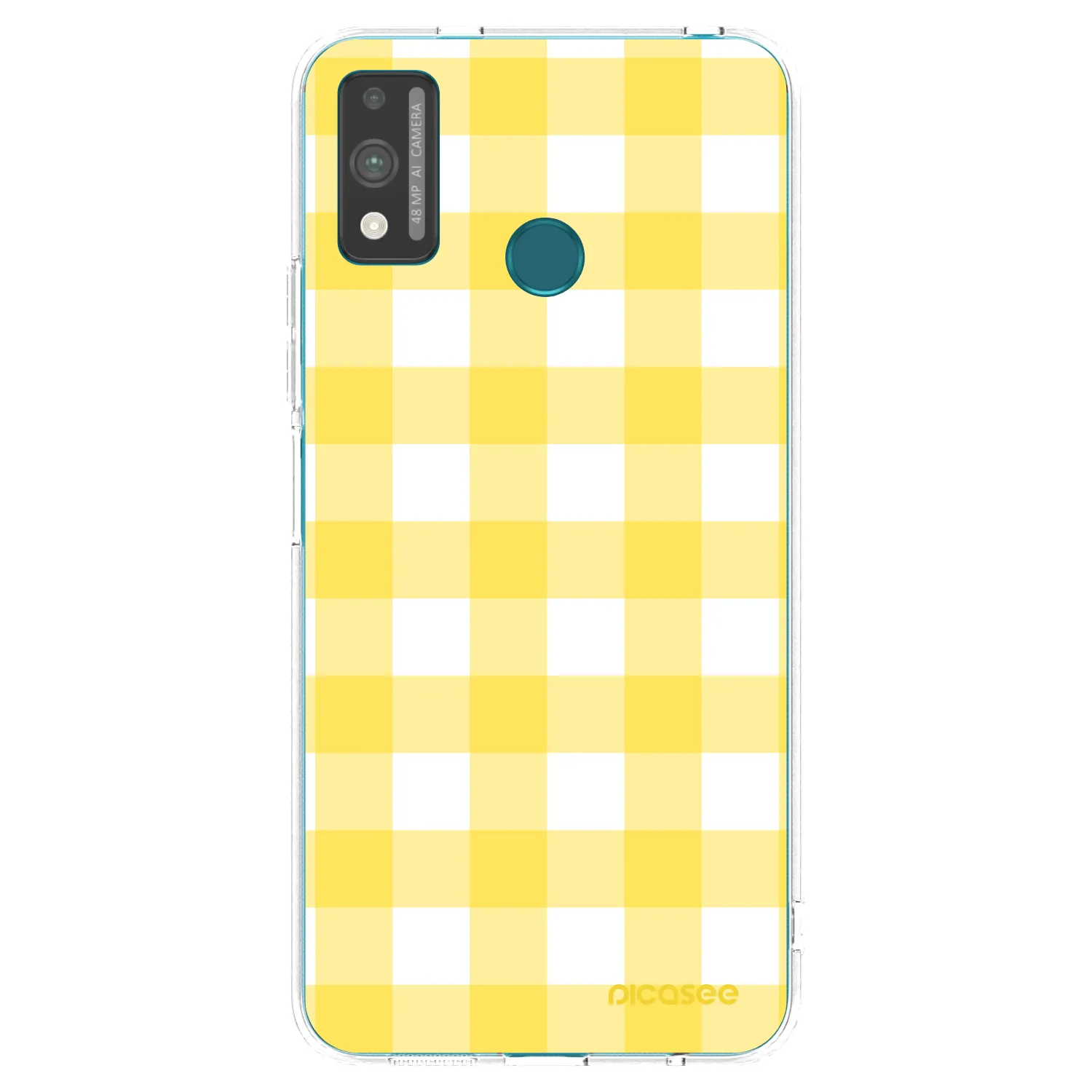 Picasee Honor 9X Lite Hülle - Transparentes Silikon - Gride lemon
