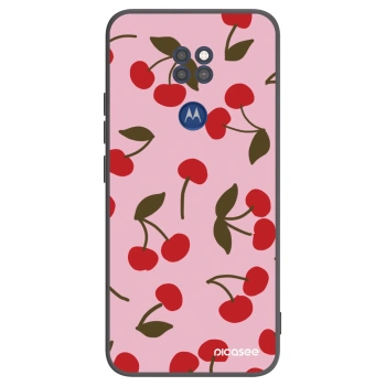 Hülle für Motorola Moto G9 Play - Cherry
