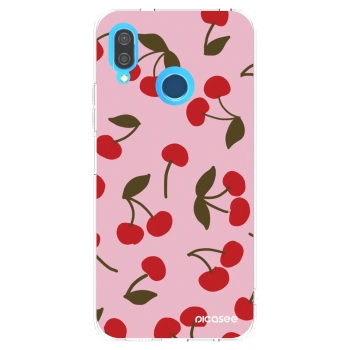 Picasee Huawei P20 Lite Hülle - Transparentes Silikon - Cherry