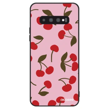 Hülle für Samsung Galaxy S10 G973 - Cherry