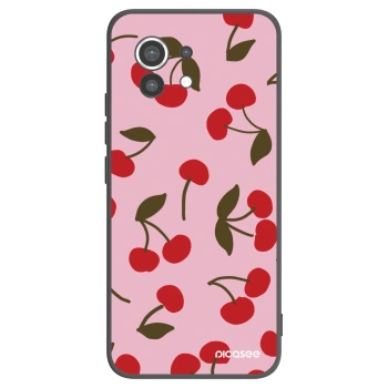 Picasee Xiaomi Mi 11 Hülle - Schwarzes Silikon - Cherry
