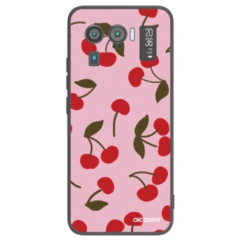 Picasee Xiaomi Mi 11 Ultra Hülle - Schwarzes Silikon - Cherry