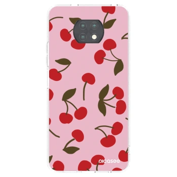 Picasee Xiaomi Redmi Note 9T Hülle - Transparentes Silikon - Cherry