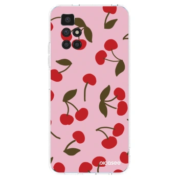 Picasee Xiaomi Redmi 10 Hülle - Transparentes Silikon - Cherry
