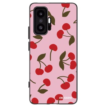 Picasee Xiaomi 11T Pro Hülle - Schwarzes Silikon - Cherry