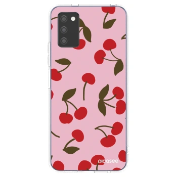 Hülle für Samsung Galaxy A03s A037G - Cherry