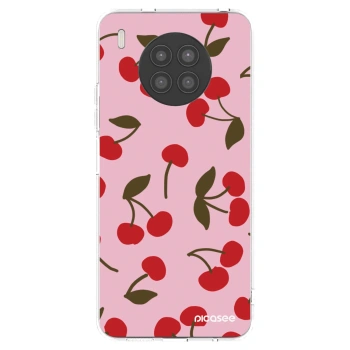 Picasee Huawei Nova 8i Hülle - Transparentes Silikon - Cherry