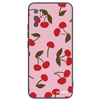 Picasee Xiaomi Poco M3 Pro 5G Hülle - Schwarzes Silikon - Cherry