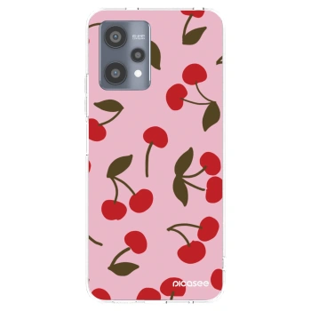 Picasee Realme 9 Pro 5G Hülle - Transparentes Silikon - Cherry