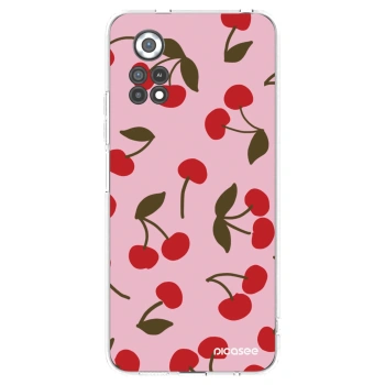 Picasee Xiaomi Poco X4 Pro 5G Hülle - Transparentes Silikon - Cherry
