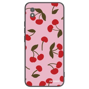 Picasee Realme C11 (2021) Hülle - Schwarzes Silikon - Cherry