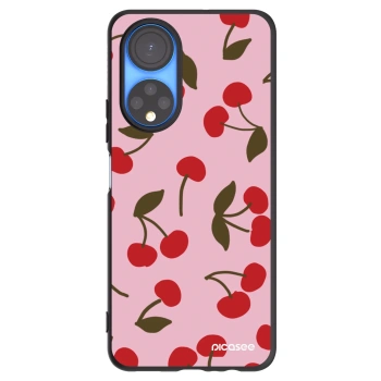 Picasee Honor X7 Hülle - Schwarzes Silikon - Cherry
