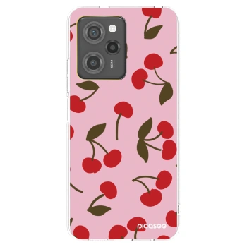 Picasee Xiaomi Poco X5 Pro Hülle - Schwarzes Silikon - Cherry